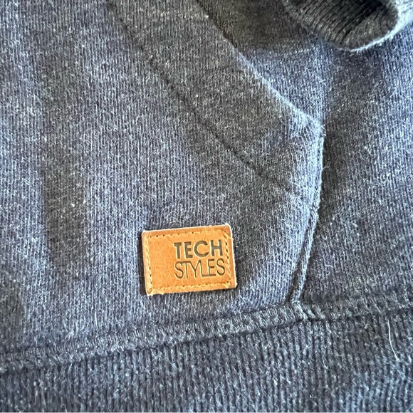 Techstyles Sweatshirt Santa California Turtleneck - Picture 4 of 5